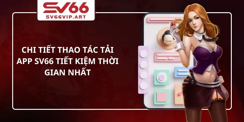 Chi tiết thao tác tải app SV66 tiết kiệm thời gian nhất